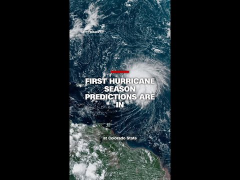 First hurricane season predictions are in