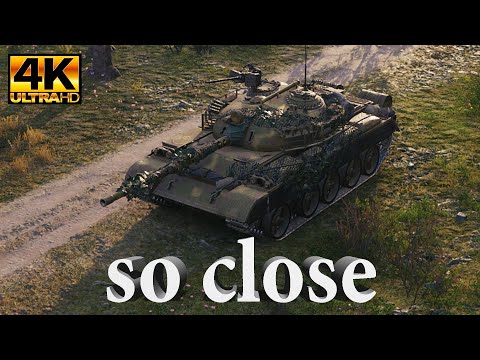121B – So Close! 8237 DMG, 2518 Assist, 6 Kills | Ultra HD 4K World of Tanks Replay