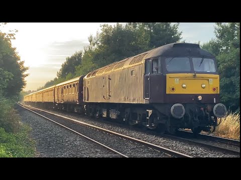 WCR 37706 & 47804 Working “The North Wales Coast Express” at Connahs Quay. 17th July 2022