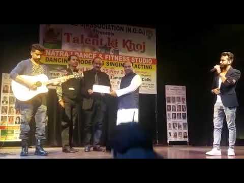 Kartikdhiman  As a guest performer for NGO 