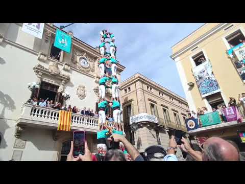 4de9sf dels Castellers de Vilafranca per Tots Sants