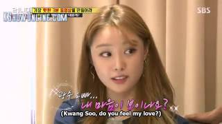 Song Ji Eun confess her love towards Lee Kwang Soo on Running Man