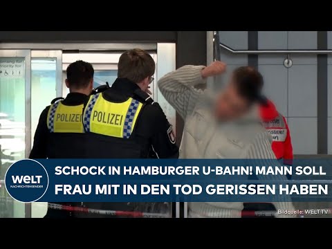SCHOCK IN HAMBURG: In den Tod gerissen? U-Bahn erfasst zwei Menschen! Mordkommission ermittelt