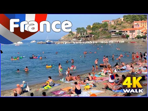 【4K】𝐖𝐀𝐋𝐊 ➜  🇫🇷 FRANCE🇫🇷  Collioure- Video walking Travel channel !!