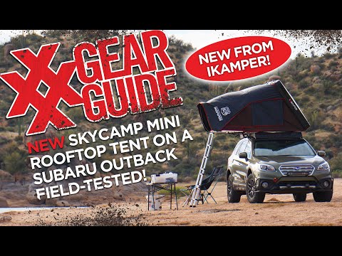 NEW iKamper Skycamp Mini! Install on Subaru Outback with Prinsu Roof Rack