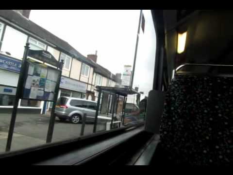 Journey on the Route 45 Arriva Northumbria Volvo Olympian NC Palatine II 7414 (P414CCU)