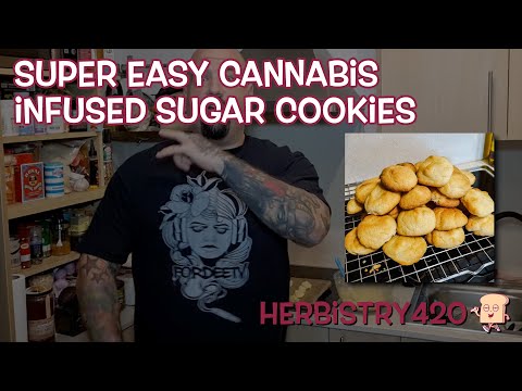 Cannabis Infused Sugar Cookies Recipe — 8 Minute Bake