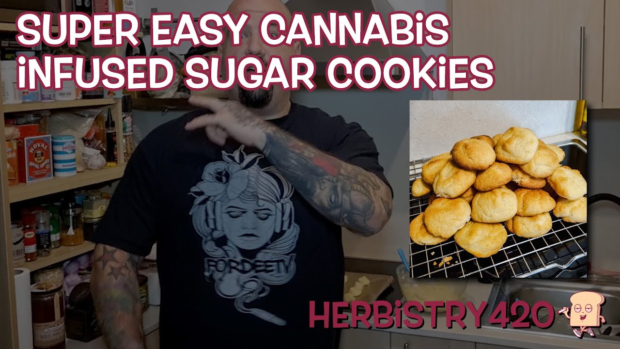 Cannabis Infused Sugar Cookies Recipe — 8 Minute Bake