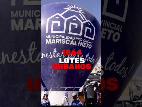 🏡 ¡Gran noticia para Moquegua! 1800 títulos de propiedad