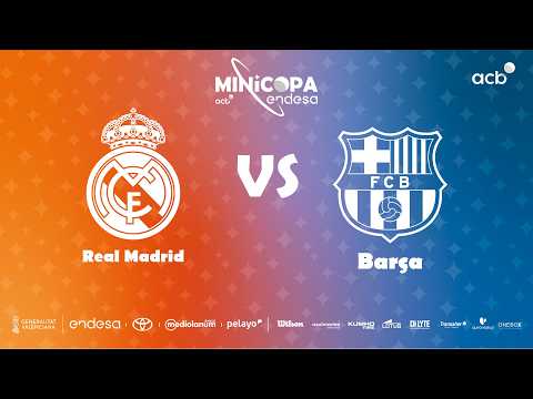 🔴 DIRECTO SEMIFINAL 1: Real Madrid - Barça | Minicopa Endesa Valencia 2026