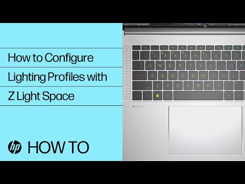 How to Configure Lighting Profiles with Z Light Space | HP Computer Service | HP Support