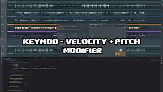 KeyMod - Pitch & Velocity Script for MIDI playing & sequencing 🎹