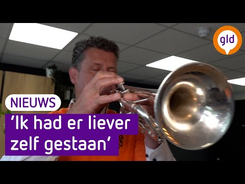 Vaste trompettist Johan dit keer niet bij Oranjelegioen, maar Sil (16) wel
