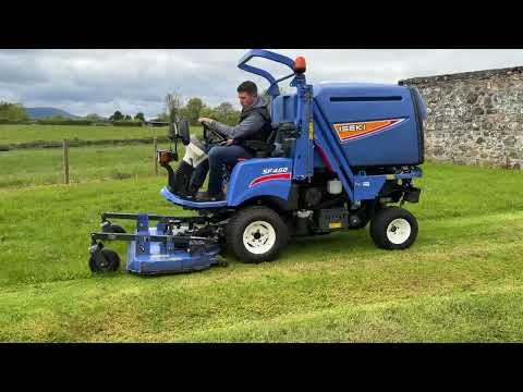 ISEKI 4WD RIDE ON HIGH TIP LAWNMOWER - Image 2