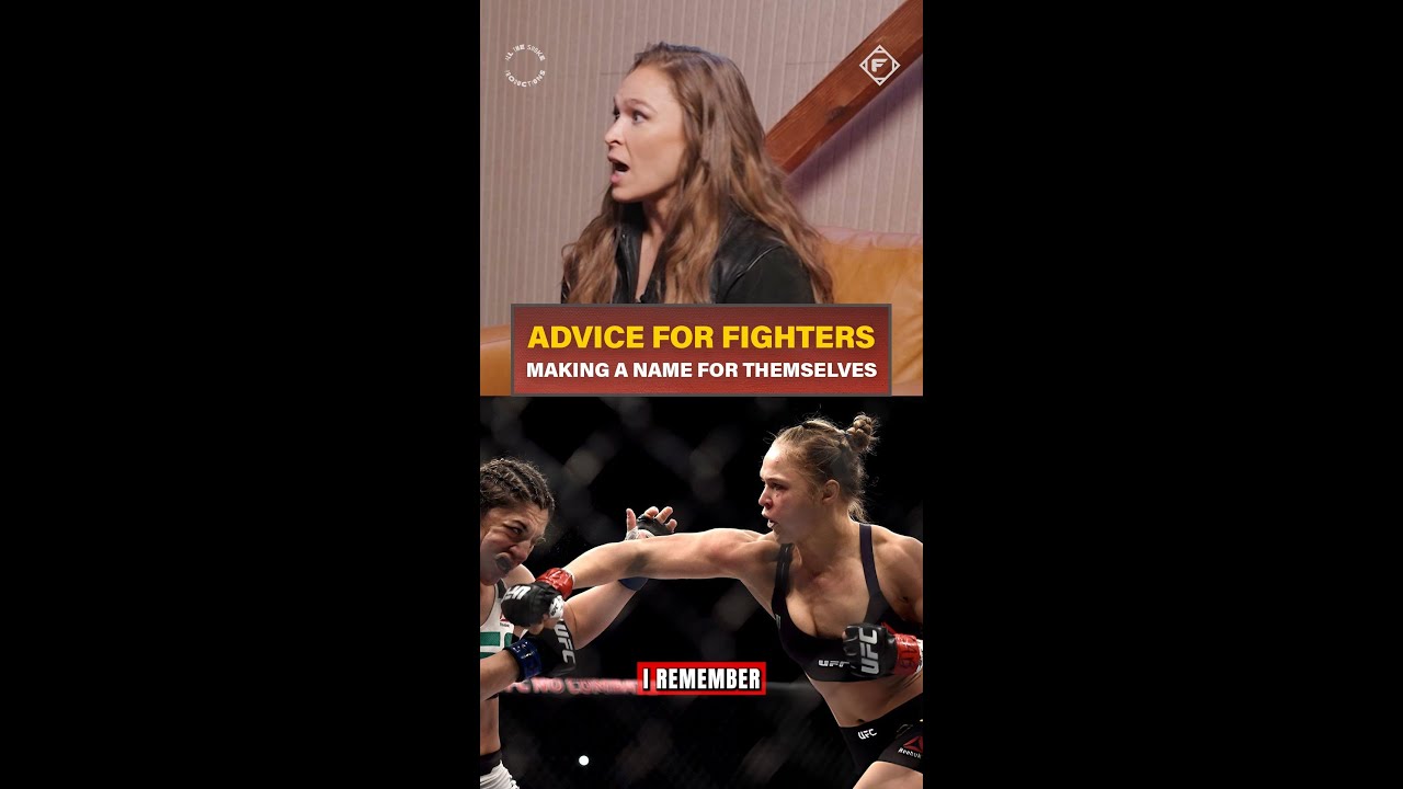"A great fight that no one watches is like a tree in a forest." 🌲💥 #RouseyCarano