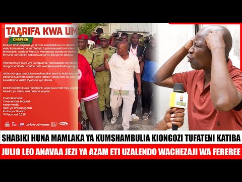 MZEE SAID!AKEMEA KWA TUKIO LA JANA SIMBA TUMEMKOSEA MANGUNGU/SIMBA IMEALIBIKA NDAN KOTE WAJITAFAKARI