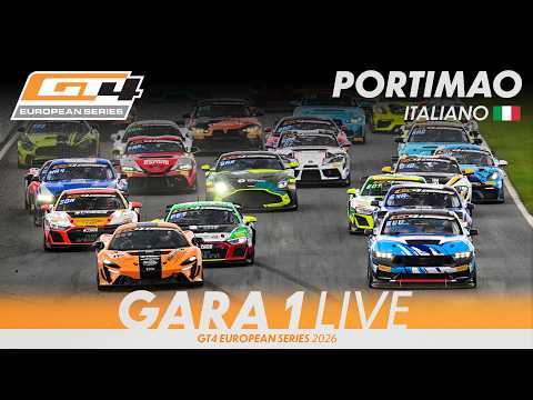 LIVE I Gara 1 I Portimão I GT4 European Series 2026 (Italiano)