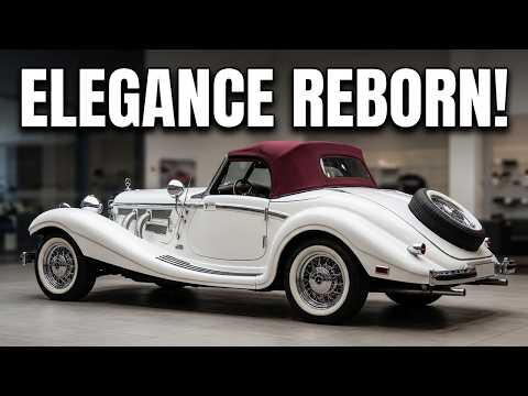 Thumbnail for Stunning Mercedes Benz 500K Special Roadster Replica Classic Elegance Reborn! by Mercedes-Benz 500K, Automobile, video, Mercedes-Benz, Car, Vehicle, vide