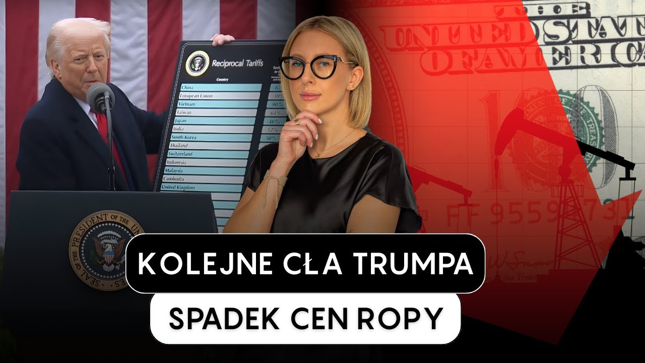 USA UDERZAJĄ CŁAMI, CHINY KONTRATAKUJĄ, GOSPODARCZY CHAOS I SPADKI SUROWCÓW | Wiadomości Gospodarcze
