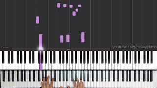 Hooverphonic - Nirvana Blue Basic Piano Synthesia Cover