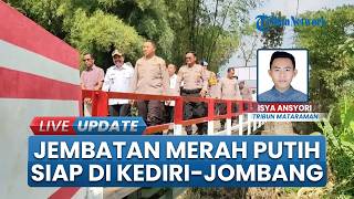 Jembatan Merah Putih Presisi Resmi Beroperasi, Bakal Jadi Jalur Alternatif Kediri-Jombang