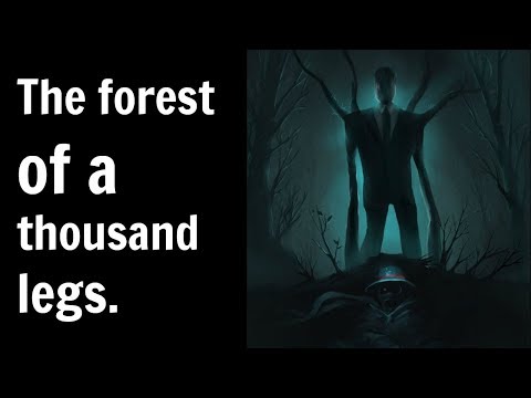 The forest of a Thousand legs | No-sleep | *WARNING* Don't watch if you're scared of spiders!