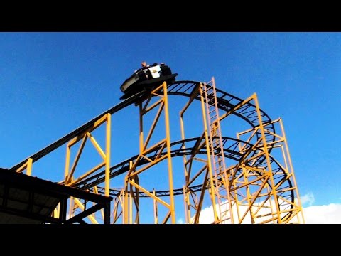 Off-ride footage of a Wildcat train