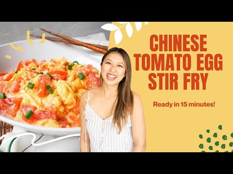 DELICIOUS Chinese Tomato Egg Stir Fry Recipe | 番茄炒蛋
