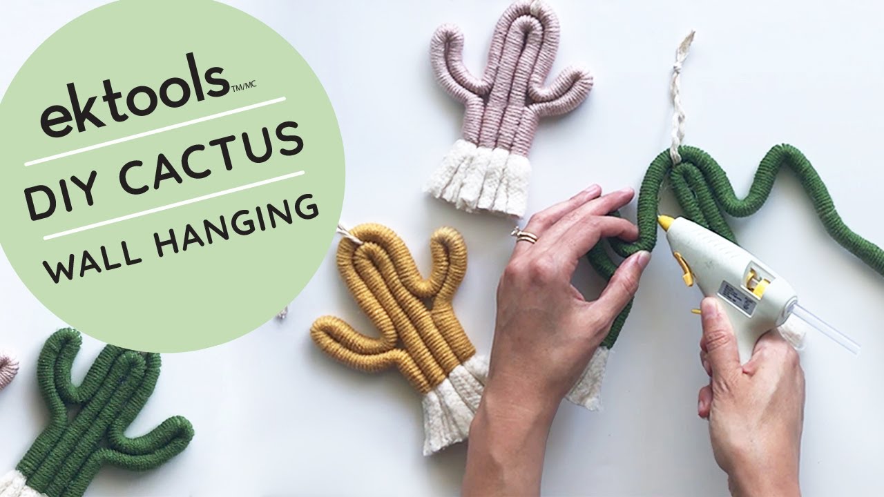 DIY Cactus Wall Hanging with EK Success