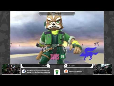 GUMS09 Singles (Winner's Semis) - HSG Craftis (Sonic) vs UG Light (Fox)
