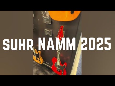 Suhr NAMM Booth 2025 |4K Ultra HD | Walk-Through. Andy Wood, Pete Thorn, Ian Thornley,  Andre Nieri