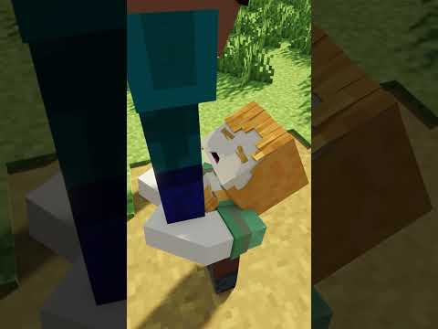 Don't leave me Steve - Alex and Steve Life (Minecraft Animation) #shorts