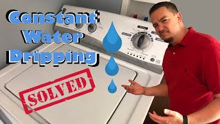 Constant Water Dripping — Kenmore Washing Machine (SOLVED DIY)