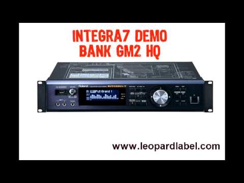 【DEMO】Roland Integra7 GM bank HQ demo