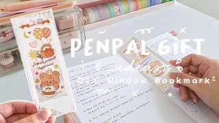 Penpal Gift Idea : DIY Aesthetic Window Bookmark