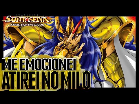 Eu ia dar 40 TIROS mas ME EMOCIONEI DEMAIS! RIP GATINHO! | SAINT SEIYA AWAKENING