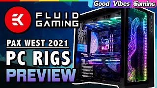 We Tested Fluid Gaming's Liquid-cooled PCs at PAX West 2021! - PREVIEW