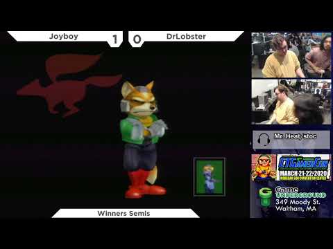 Mass Madness 32 SSBM - Joyboy (Fox) vs. DrLobster (Sheik) - Melee WSF