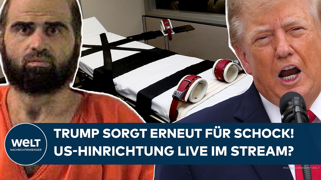 USA: Hinrichtung im Livestream? Trump sorgt erneut für Aufregung! Todesstrafe als Spektakel