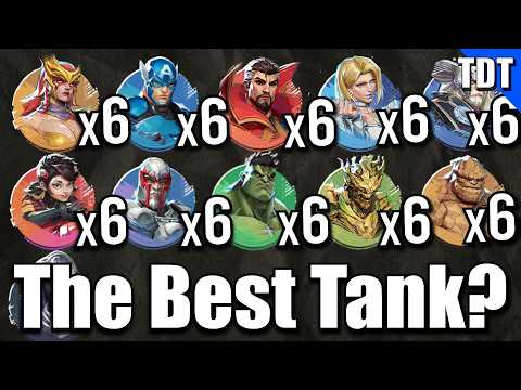 Who Is the Strongest Six Stacked Hero in Marvel Rivals? (Tanks)