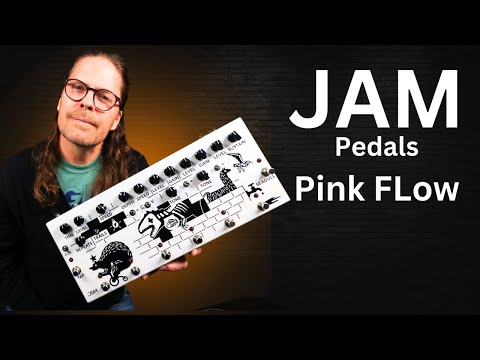 Jam Pedals Pink Flow - All Analog Multi Guitar Effects Pedal