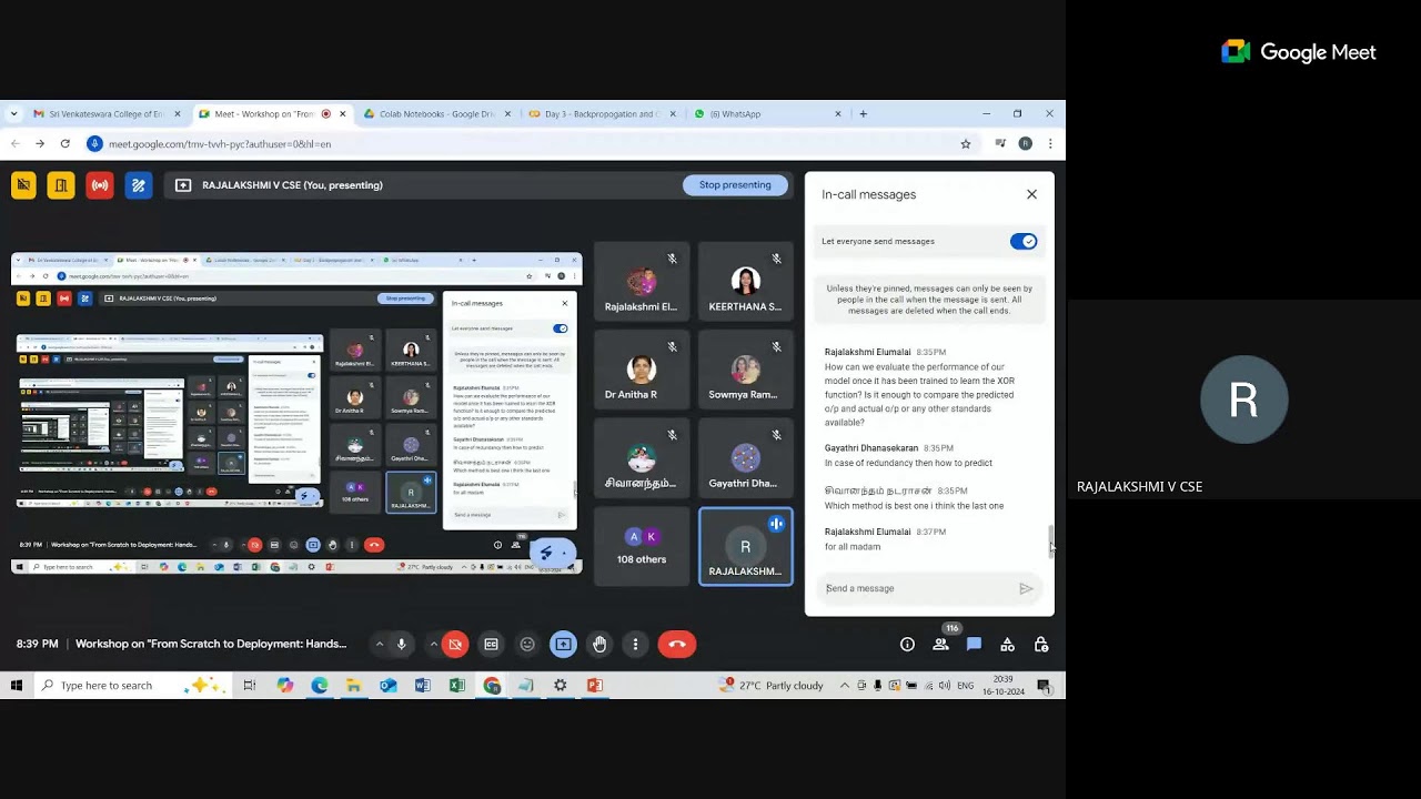 Day 2 - Workshop on "From Scratch to Deployment: Hands-On Model Building with Keras and TensorFlow"