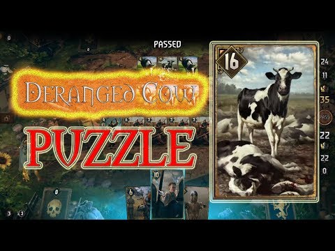 Thronebreaker The Witcher Tales   On The Range (Deranged Cow) Puzzle