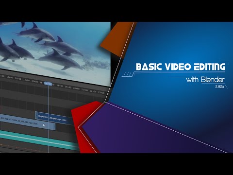 Basic video editing with Blender 2 82a (English)