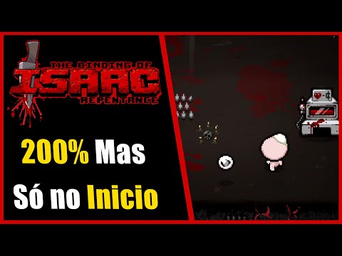 EXTRAINDO 200% DE CADA ANDAR(Eden Streak) - The Binding of Isaac Repentance - #781 PTBR