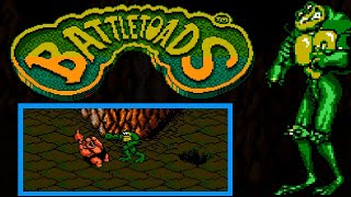 Battletoads (NES) original video game | full game session for 1 Player 🎮🐸