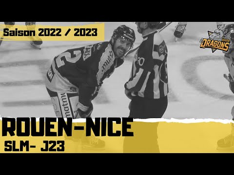 Hockey : Rouen - Nice Ligue Magnus 2022/2023 J23