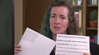 Low vision: Challenging assumptions and understanding differences (fro