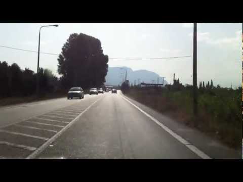 Greece: National road 5 & A5: A2(Ioannina) - Antirrio ~ PART 3 (Agrinio bypass - Antirrio)