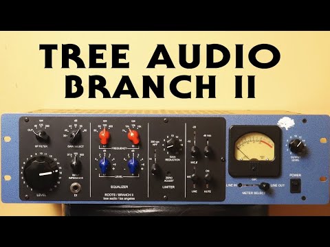 Tree Audio Branch II Tube Channel Strip 2010s - Blue / Black image 10